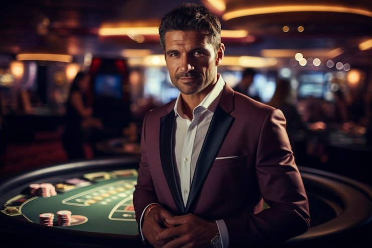 Pengguna Indonesia menikmati kasino langsung ormas88 melalui smartphone dengan tampilan meja baccarat